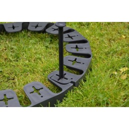 Sodo apvadas 4,5 cm x 80 cm žalias