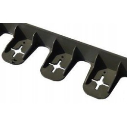 Sodo apvadas 4,5 cm x 80 cm juodas