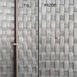 Tamsiai ir šviesiai pilkos spalvos iškirptas pagal dydį