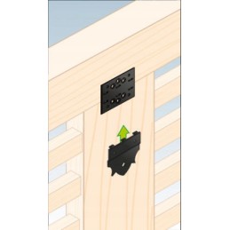 DEKORATYVUS Plokščia jungtis