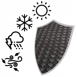 Balkono užvalkalo kilimėlis, Pjaustytas IKI JUODO DYDŽIO