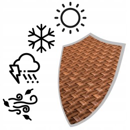 Balkono užvalkalo kilimėlis, PAPJOPTAS IKI MEDAUS DYDŽIO