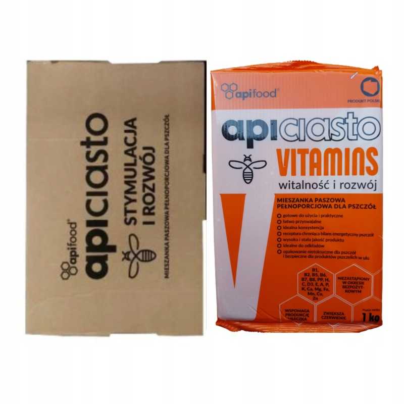 Bičių pyragas ir vitaminų pyragas 10x1kg orion 24