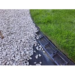 PLASTIKAS KRAŠTAS 58 MM JUODAS 1M + 3 INKRAI