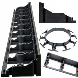 VEJOS KRAŠTAI Grindinio danga 45mm PALISADE lenkų KŪBĖS SIENA 45