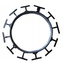 VEJOS KRAŠTAI Grindinio danga 45mm PALISADE lenkų KŪBĖS SIENA 45