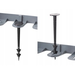 VEJOS KRAŠTAS 1 vnt - 60 cm GREEN lankstus