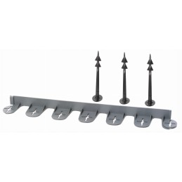 VEJOS KRAŠTAS ANTRACITAS 60 cm - 1 vnt.