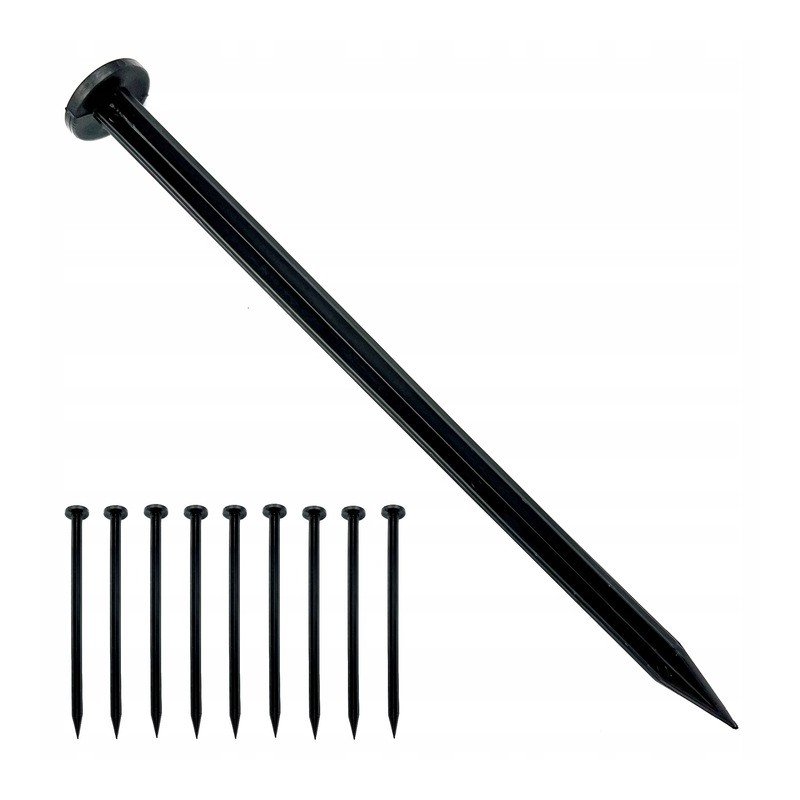 Inkarinis kaištis Sodo apvadų tvirtinimui 18cm x 10 vnt