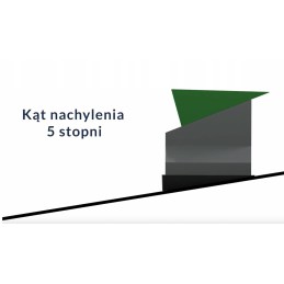 5% polinkio korektorius Harpūnu reguliuojamam laikikliui