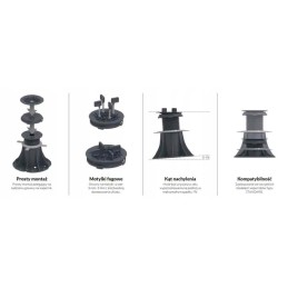 STANDARTINĖ savaime išsilyginanti galvutė 7%, 16 mm