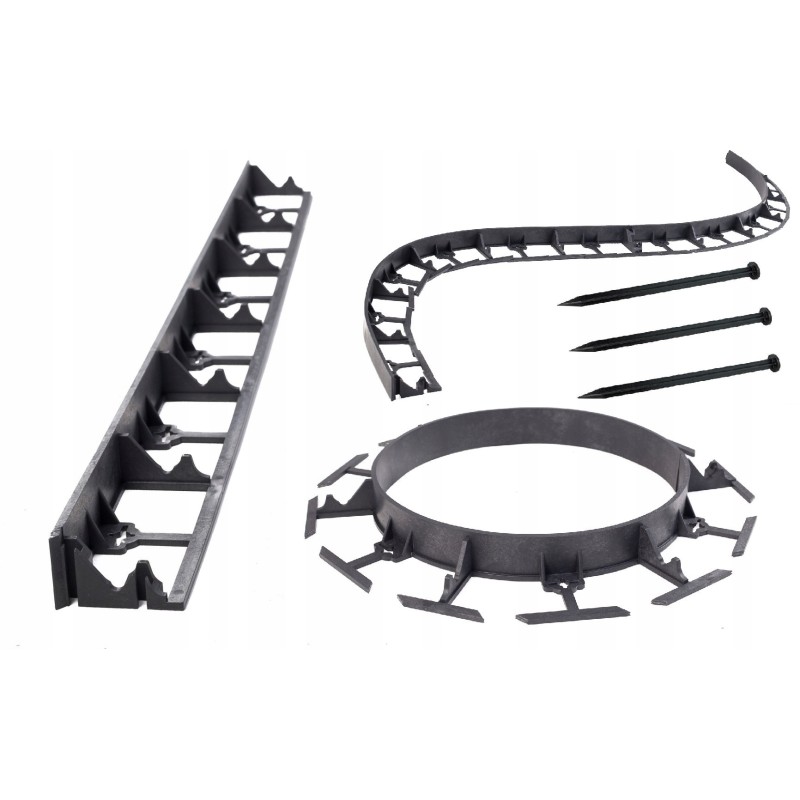 PLASTIC LAWN Edging h45