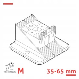 Regulējams ķīļveida kronšteins RPTOR M - 35-65 mm - sijām