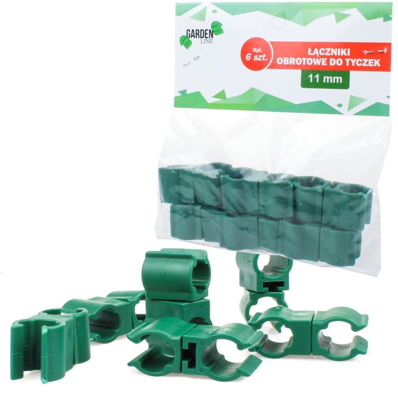 SUKIAMOSIOS POLIGŲ JUNGTYS 11mm - 6 VIENŲ RINKINYS