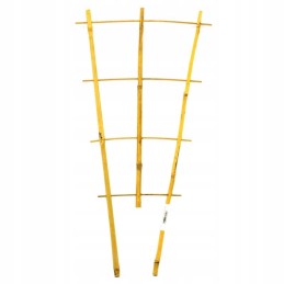 Trigubos bambukinės kopėčios 60cm 3113