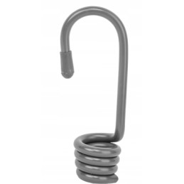Steel hook for tarpaulins, rubber ropes, Bradas, 10 pcs