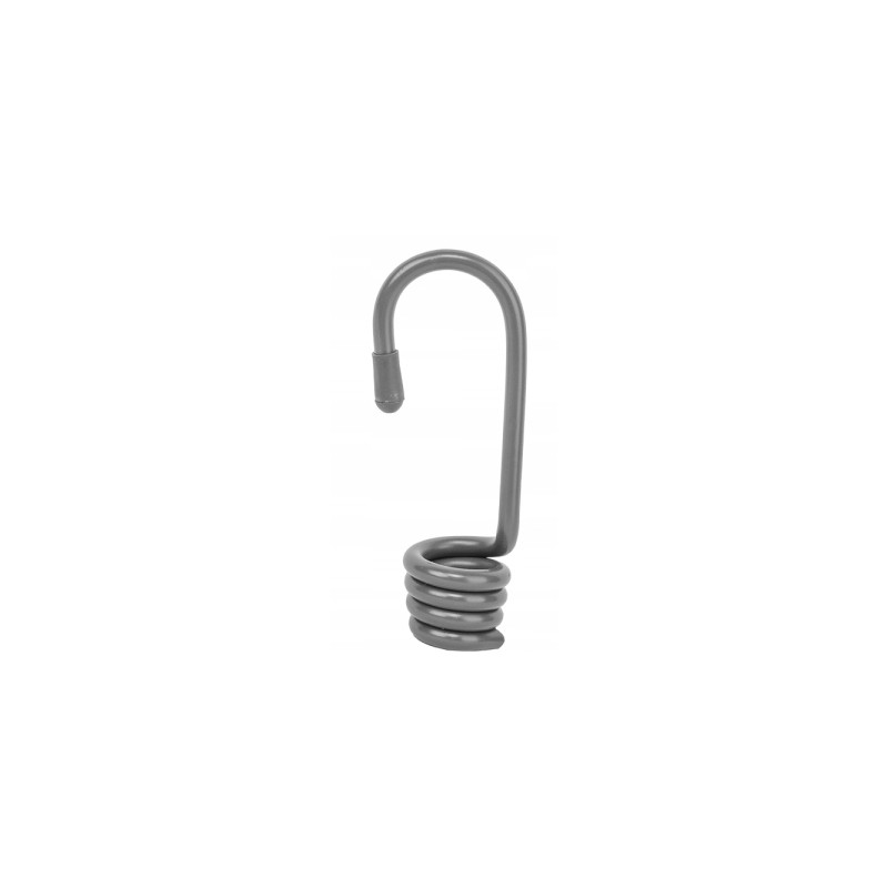Steel hook for tarpaulins, rubber ropes, Bradas, 10 pcs
