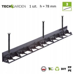 Vejos apvadas 7,8 cm aukščio ir 100 cm ilgio