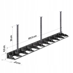 Sodo vejos apvadas 45 Kraštelis + 3 inkarai