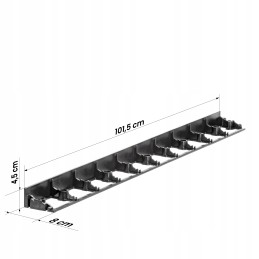 Sodo vejos apvadas 45 Kraštelis + 3 inkarai