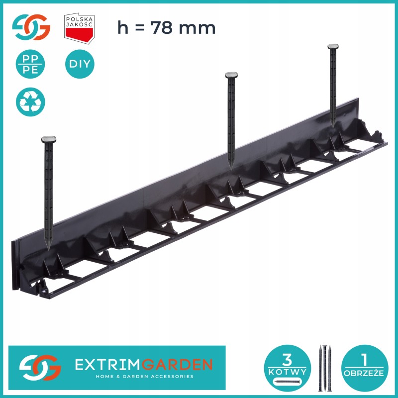 Vejos apvadas 7,8 cm aukščio ir 100 cm ilgio