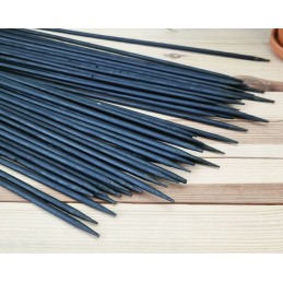 BAMBOO PIN 50cm BLACK-GREEN - pagaliuko atrama orchidėjai