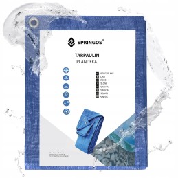 TARPAT 1,5 x 1,5 MĖLYNA SUSTIPRĖTA