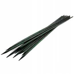 BAMBUKINIAI SMEGTAI 30cm DARK GREEN 10 vnt. - stulpai ir orchidėjų kuolai