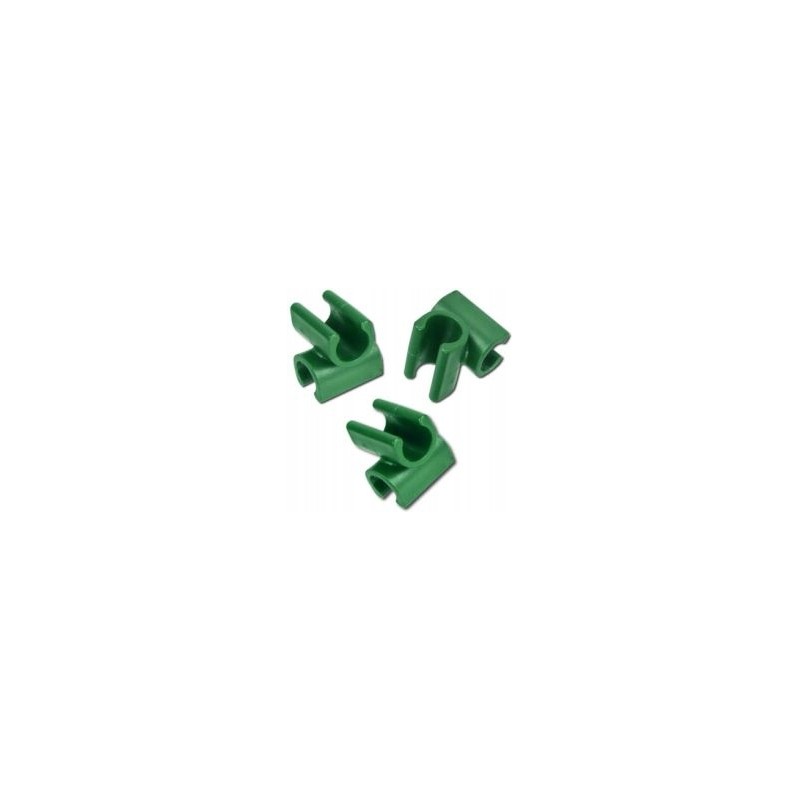 Angle connector for poles, 8mm mounting [10 pieces]