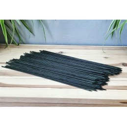 BAMBUKINIAI SMEGTAI 40cm DARK GREEN 10 vnt. - stulpai ir orchidėjų kuolai