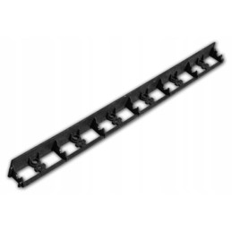 DĀRZA ZĀĻA APmale 1m MELNA 45/1000mm RIM-BORD TYP2 Bradas