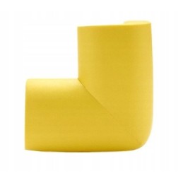 Kampų apsauga iš putplasčio 50x23x8 geltona