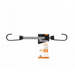 Elastne kumm metallkonksuga 40cm BUNGEE