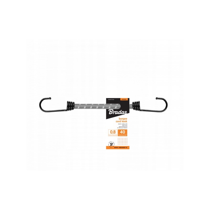 Elastne kumm metallkonksuga 40cm BUNGEE