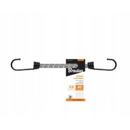 Elastne kumm metallkonksuga 40cm BUNGEE