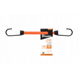 Elastinė guma su metaliniu kabliu BUNGEE CORD HOOK 80cm