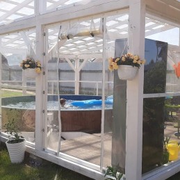 SKAIDRI PVC FOLYVĖ, SKAIRI, SKIRTA 1000cm