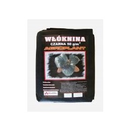 Stora agrotekstilė piktžolėms, juoda, 50g/m2 su agroaugalų UV filtru.