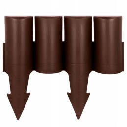 Sodo palisadas rudas 25 cm 10 vnt.