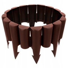 Sodo palisadas rudas 25 cm 10 vnt.