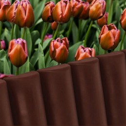 Sodo palisadas rudas 25 cm 10 vnt.