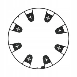 DĀRZA MALA 1 metrs 4,5 cm augsts Cellfast