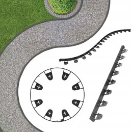 ✅CELLFAST UNIBORD 1M flexible garden border