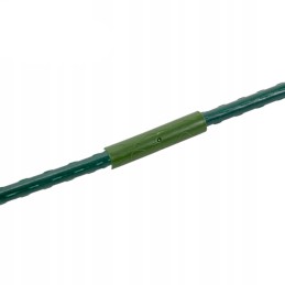 Tiesi jungtis sodo stulpams 11mm, 6 vnt. rinkinys