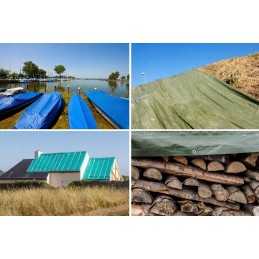 APSAUGINĖ MĖLYNA TARPAT 3x2m SUstiprinta dangtis