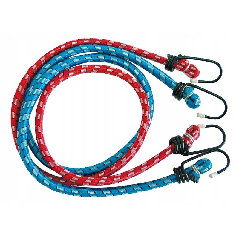 Rubber fastening cords 80cm 2 pieces Mega 24778