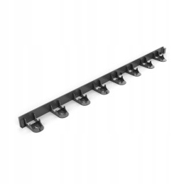 Cellfast plastikust aiaäär 100 cm x 4,5 cm, must