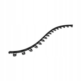 Cellfast plastikinis sodo apvadas 100 cm x 4,5 cm, juodas