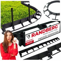 AIA- JA MURU SER RANDBERG - SUURENDATUD VASTUPIDAVUSEGA 45 mm x 1m MUST