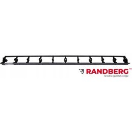 AIA- JA MURU SER RANDBERG - SUURENDATUD VASTUPIDAVUSEGA 45 mm x 1m MUST